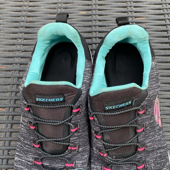 Skechers, girls running shoe, size 6.5, slip-one, - Picture 10 of 12